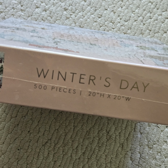 💠NIB💠 Winters Day Pink Sky Puzzle - Picture 2 of 4